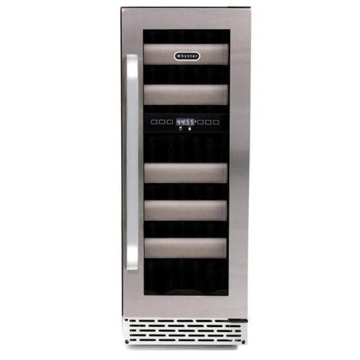 Whynter - 12" Elite Series 17-Bottle Dual-Zone Built-in Stainless Steel Wine Cooler (BWR-171DS)