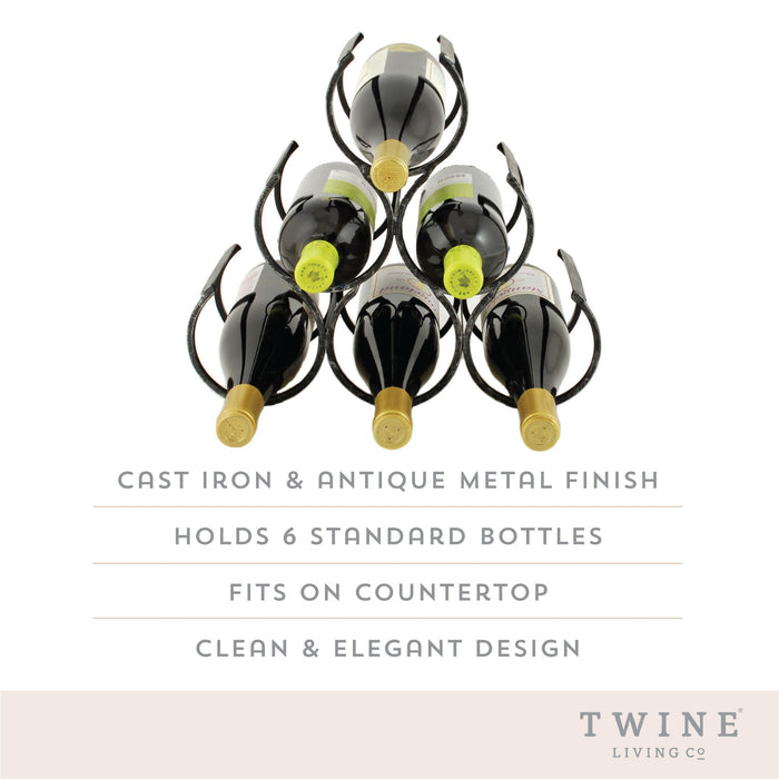 Wine Shrine Metal Bottle Holder by Twine Living® (2317)