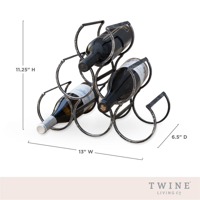 Wine Shrine Metal Bottle Holder by Twine Living® (2317)