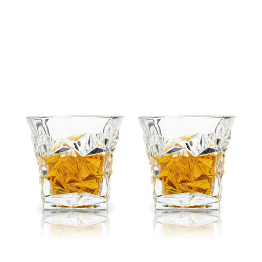 Prism Crystal Whiskey Tumblers by Viski® (10089)