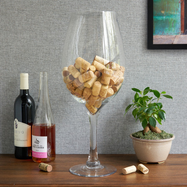 Big Bordeaux Glass: Cork Holder by True (2275)