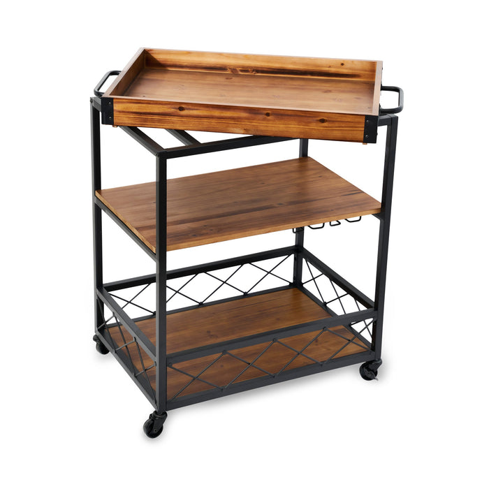 Modern Manor Bar Cart by Twine Living (10936)