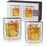 Double Walled Rocks Glasses by Viski (10995)