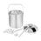 Stainless Steel Ice Bucket with Tongs by True (10078)