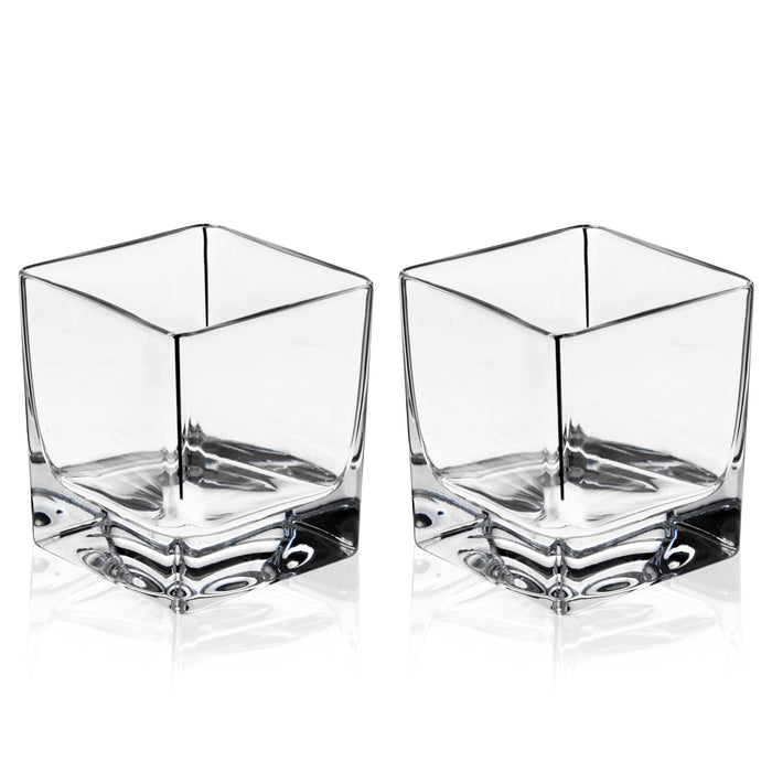 Braque Crystal Rocks Glasses by Viski® (11289)