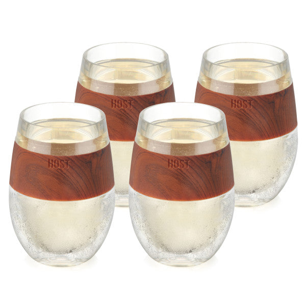 Wine FREEZE Translucent Cooling Cups by HOST