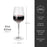 Reserve European Crystal Bordeaux Glasses by Viski® (10101)