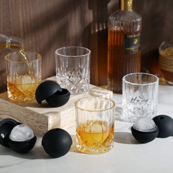 Liquor Glass and Ice Sphere Box Set by Viski (10918)