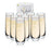 Stemless Champagne Flutes by True Set of 8 (11438)