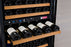 Allavino - 24"  56-Bottle Dual-Zone FlexCount II Tru-Vino Black Wine Cooler (AO VSWR56-2BL)