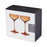 Reserve Nouveau Crystal Coupes in Amber by Viski (set of 2)